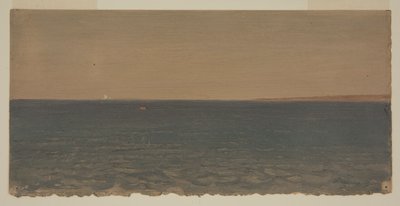 Tengeri táj jéghegy alkotó: Frederic Edwin Church