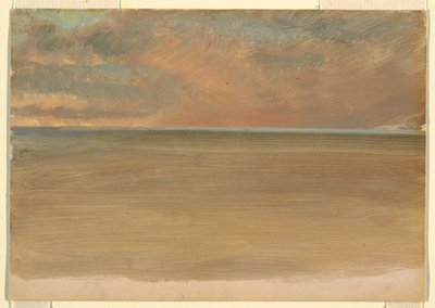 Tengeri táj a jégsapkával a távolban alkotó: Frederic Edwin Church