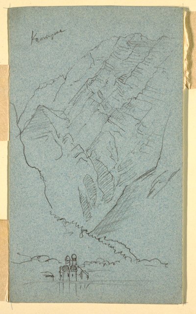 A Konigssee partja, B alkotó: Frederic Edwin Church