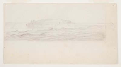 Tanulmány a Niagara-vízesés festményéhez alkotó: Frederic Edwin Church