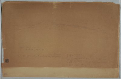 A Chimborazo Riobambából, Ecuadorból, 1857. július 13-án alkotó: Frederic Edwin Church
