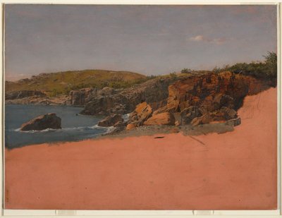A part a Mount Desertnél alkotó: Frederic Edwin Church