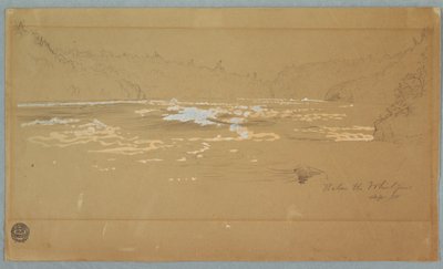 A folyó "Az örvény alatt" alkotó: Frederic Edwin Church