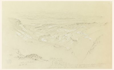 El Arabah völgye alkotó: Frederic Edwin Church