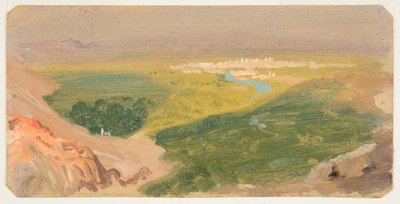 Nézet Damaszkusz, Szíria felé alkotó: Frederic Edwin Church