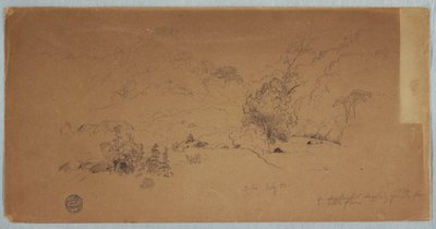 Kilátás Toche, Kolumbia alkotó: Frederic Edwin Church