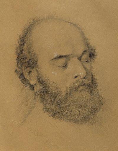 A halott Rossetti alkotó: Frederic James Shields