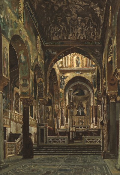 Palatinus-kápolna, Palermo alkotó: Frederic Leighton