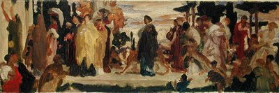 Tanulmány a szirakuzai menyasszony számára (olaj, vászon) alkotó: Frederic Leighton