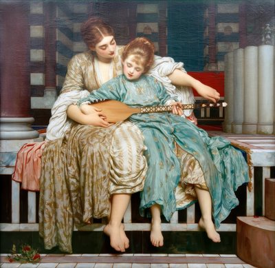 zenei óra alkotó: Frederic Lord Leighton