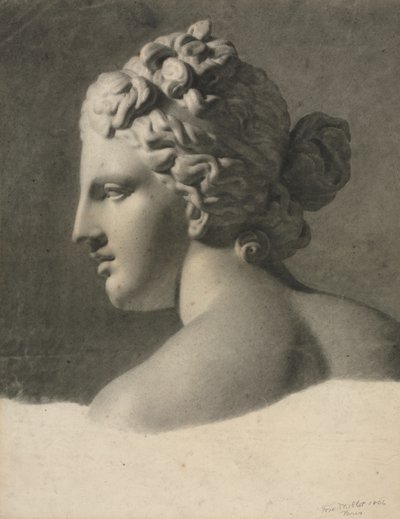 Tanulmány egy gipszöntvényről (a la bosse) alkotó: Frederic Millet