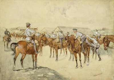 Felhívás a fegyverekhez alkotó: Frederic Remington