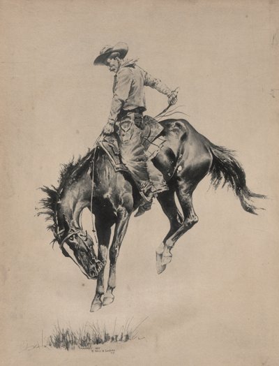 Bronco Buster alkotó: Frederic Remington