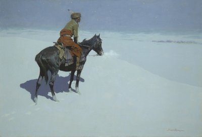 Barátok vagy ellenségek? alkotó: Frederic Remington