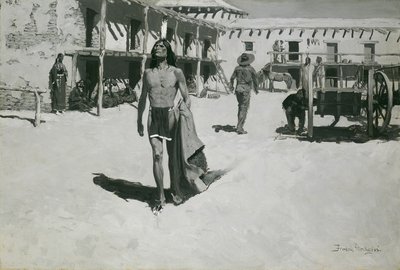Semmi más, csak vidám tekintet követte a denevért alkotó: Frederic Remington