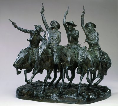 Off the Range - Coming Through the Rye alkotó: Frederic Remington