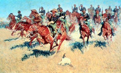 A déli síkságon, 1907 alkotó: Frederic Remington