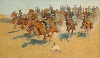 A déli síkságon, 1907. alkotó: Frederic Remington
