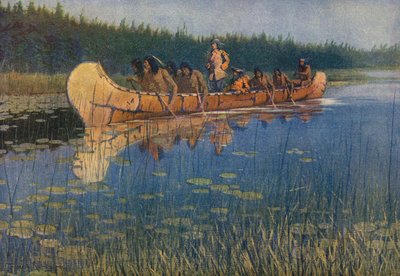 Pierre-Esprit Radisson. Frederic Remington. alkotó: Frederic Remington