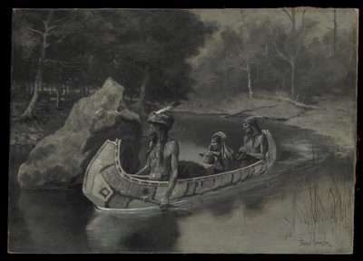 Egyenesen a folyóba dobta… ahol nyáron még mindig látható alkotó: Frederic Remington