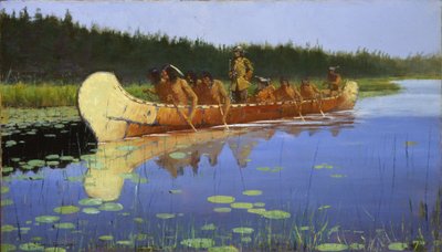 Radisson és Groseilliers alkotó: Frederic Remington