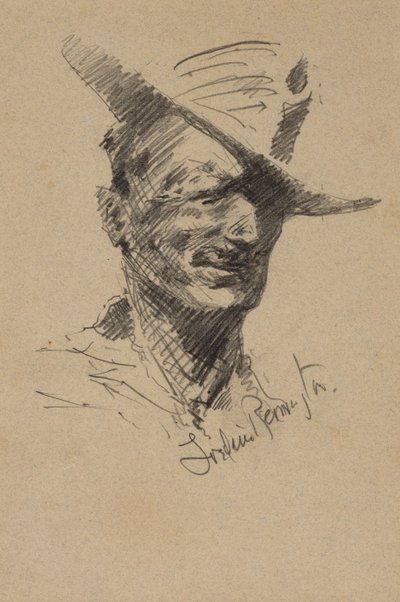 Önarckép alkotó: Frederic Remington