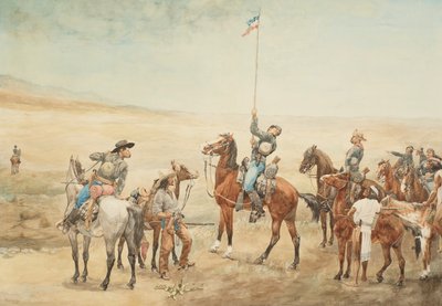 A főparancs jelzése alkotó: Frederic Remington