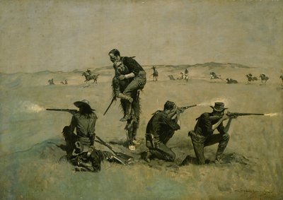 The Last Stand alkotó: Frederic Remington
