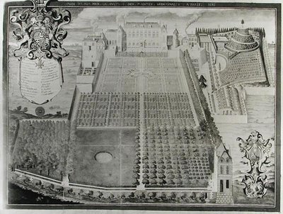 A Kings Gyógynövénykert, 1636 alkotó: Frederic Scalberge