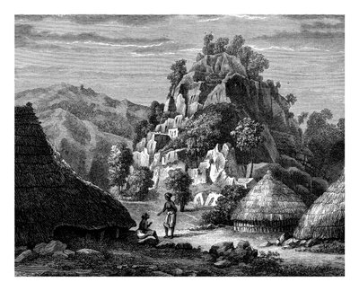 Timor-szigeti táj, XIX. alkotó: Frederic Sorrieu