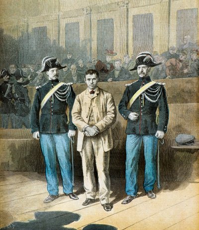 Az anarchista Caserio portréja alkotó: Frederic Theodore Lix