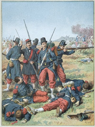 Blandan őrmester, április 11 alkotó: Frederic Theodore Lix