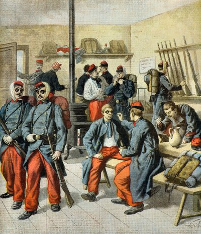 felkészülés a havas manőverekre alkotó: Frederic Theodore Lix
