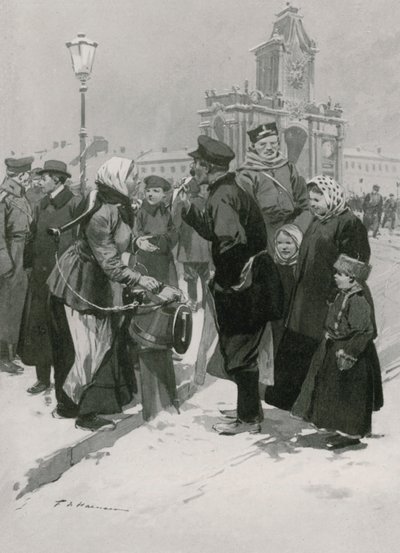 Sóhering utcai árusa alkotó: Frederic de Haenen