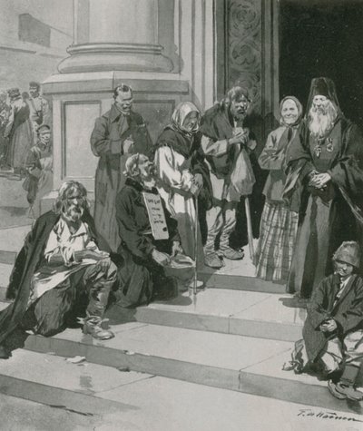Koldusok alkotó: Frederic de Haenen