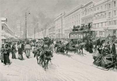 Nyevszkij Prospekt alkotó: Frederic de Haenen