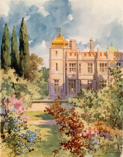 Királyi palota, Livadia, Krím alkotó: Frederic de Haenen