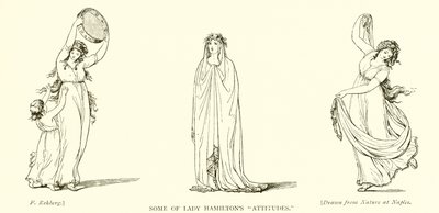 Lady Hamilton néhány attitűdje alkotó: Frederich Rehberg