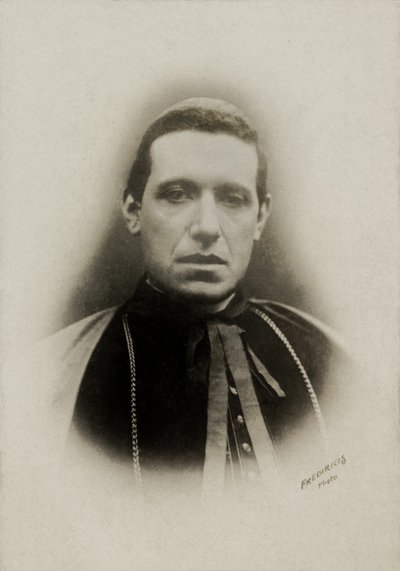 Rampolla Del Tindaro bíboros portréja (fénykép) alkotó: Fredericis