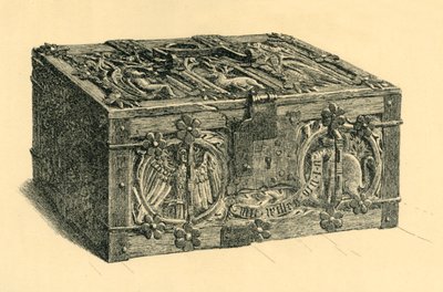 Koporsó, c1400, 1881. alkotó: Frederick Albert Slocombe