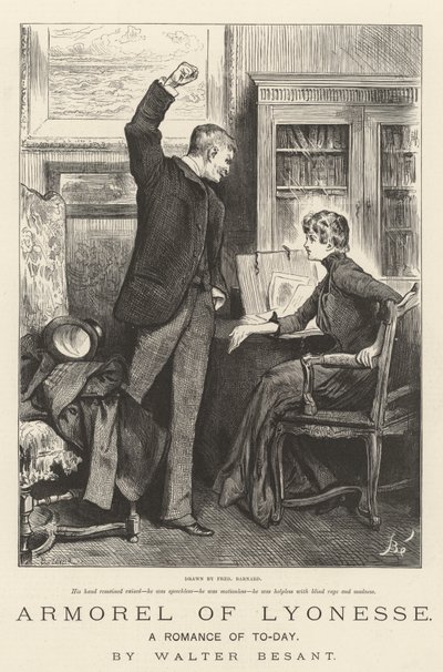 A lyonessei armorel, A mai romantika, Walter Besant alkotó: Frederick Barnard
