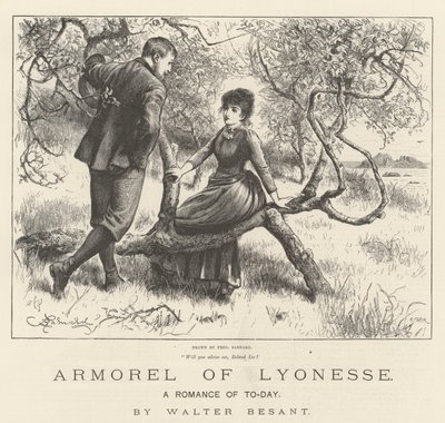 A lyonessei armorel, A mai romantika, Walter Besant alkotó: Frederick Barnard