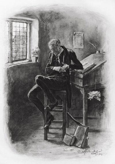 Charles Dickens „David alkotó: Frederick Barnard