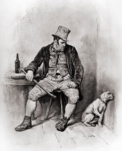 Charles Dickens „Oliver alkotó: Frederick Barnard