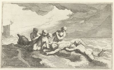Hős Leander alkotó: Frederick Bloemaert