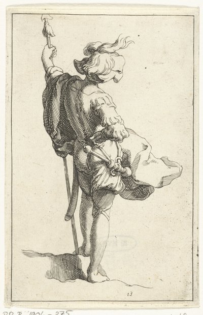 Katona A kis figurák (sorozat címe) alkotó: Frederick Bloemaert