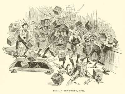 Boston Tea-Party, 1773 alkotó: Frederick Burr Opper