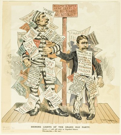A Grand Old Party fényes fényei alkotó: Frederick Burr Opper
