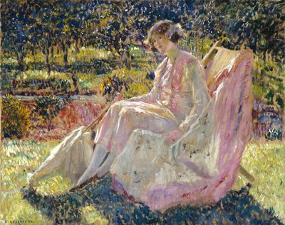 Napfürdő, 1913 körül alkotó: Frederick Carl Frieseke