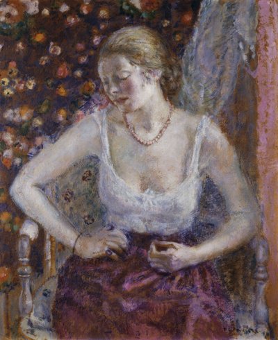 Női öltözködés alkotó: Frederick Carl Frieseke